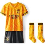 Benfica Unisex Baby Nachbildung Away Mini Kit 2022 2023 Equipment, gelb, 104