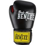 BENLEE Boxhandschuhe aus Leder FIGHTER Black/Red 16 (4250198481389)