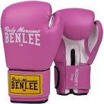 BENLEE Boxhandschuhe aus Artificial Leather Rodney Pink/White 10 oz