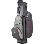 Bennington 2023 DRY Quiet Organizer 9 (QO 9) Waterproof Damen Cartbag, Canon Grey / Silver Pink