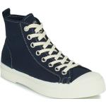 Reduzierte Blaue Bensimon High Top Sneaker & Sneaker Boots für Damen Größe 37 mit Absatzhöhe bis 3cm 