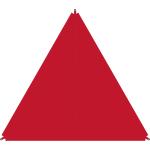 BENT Zip-Protect Canvas Single - Sonnensegel rot-schwarz