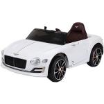 Weiße Bentley Elektroautos für Kinder aus Kunststoff für Mädchen für 3 - 5 Jahre 