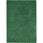 benuta Hochflor Shaggyteppich Swirls Grün 160x230 cm - Langflor Teppich für Wohnzimmer