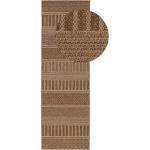 Reduzierte Braune benuta Naoto Outdoor-Teppiche & Balkonteppiche aus Kunstfaser 
