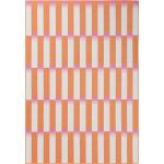 Orange Unifarbene Moderne benuta Runde Design-Teppiche aus Kunstfaser 120x170 