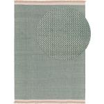 Mintgrüne benuta Wollteppiche aus Wolle 160x230 