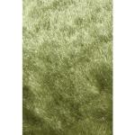 Hellgrüne benuta Whisper Runde Runde Hochflorteppiche 160 cm aus Polyester 