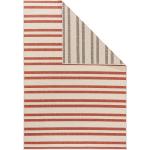 Reduzierte Rote Moderne benuta Design-Teppiche aus Kunstfaser 