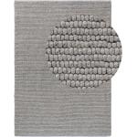 Reduzierte Graue benuta Design-Teppiche aus Textil 