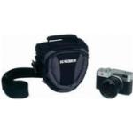 Schwarze Rockabilly Spiegelreflex Kamerataschen mit Reißverschluss für Herren 