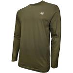 Armeegrüne Vintage Langärmelige Beretta T-Shirts aus Baumwolle für Herren Größe XL 1-teilig 