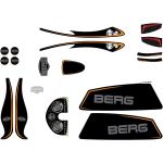BERG Ersatzteil Sticker-Set XL Rahmen - Aufkleber Black Edition