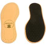 Braune Bergal Einlegesohlen & Schuheinlagen aus Leder für Kinder Übergrößen 
