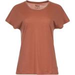 Terracottafarbene Streetwear Bergans T-Shirts für Damen Größe S 