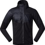 Bergans Men's Senja Midlayer Hood Jacket Black / Solid Charcoal Black / Solid Charcoal XL