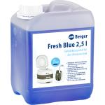Berger Fresh Blue Sanitärflüssigkeit 2,5 l - Sanitärzusatz für den Abwassertank 2,5 l