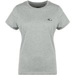 Reduzierte Graue Langärmelige Bergfreunde T-Shirts aus Baumwolle für Damen Größe XL 