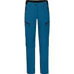 Bergson PORI Doppel Zipp-Off mit T-Zipp | Damen Wanderhose, robust elastisch, Blue Sapphire [307], 21 - Damen