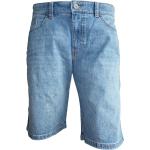 Hellblaue CALAMAR Jeans-Bermudas aus Denim für Herren für den für den Sommer 