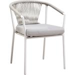 Weiße Best Freizeitmöbel Gartenstühle & Balkonstühle aus Aluminium wetterfest Breite 50-100cm, Höhe 50-100cm, Tiefe 50-100cm 