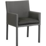 Anthrazitfarbene Moderne Best Möbel Gartenstühle & Balkonstühle aus Aluminium Höhe 0-50cm 