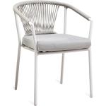 Weiße Best Freizeitmöbel Gartenstühle & Balkonstühle aus Polyrattan Outdoor Breite 50-100cm, Höhe 50-100cm, Tiefe 50-100cm 