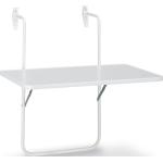 Weiße Best Möbel Boy Rechteckige Balkonhängetische & Hängetische aus Kunststoff Breite 0-50cm, Höhe 0-50cm, Tiefe 0-50cm 
