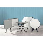 Weiße Best Möbel Rechteckige Metall-Gartentische aus Metall Breite 100-150cm, Höhe 50-100cm, Tiefe 50-100cm 