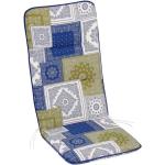 Blaue Motiv Best Möbel Hochlehner Auflagen aus Baumwolle Handwäsche 