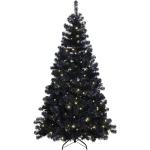 Schwarze 210 cm Best Season LED-Weihnachtsbäume 
