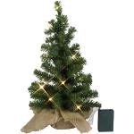 Grüne 45 cm Best Season LED-Weihnachtsbäume aus Kunststoff 