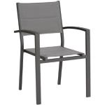 Reduzierte Dunkelgraue Best Möbel Gartenstühle Metall aus Polyrattan stapelbar Breite 50-100cm, Höhe 50-100cm, Tiefe 50-100cm 