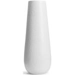Weiße 80 cm Runde Vasen & Blumenvasen 30 cm matt aus Aluminium 