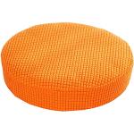 Orange Stuhlhussen maschinenwaschbar 2-teilig 
