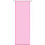 Pinke Moderne Schiebegardinen & Schiebevorhänge aus Stoff mit Klettband 