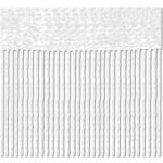 Weiße Moderne Fadenvorhänge aus Textil lichtdurchlässig 