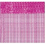 Pinke Fadenvorhänge aus Polyester maschinenwaschbar 