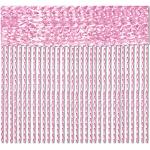 Rosa Fadenvorhänge aus Polyester maschinenwaschbar 