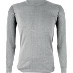 Hellgraue Langärmelige Langarm-Unterhemden aus Polyester maschinenwaschbar für Herren Größe XXL für den für den Winter 