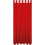 Rote Unifarbene Schlaufenschals & Ösenschals matt aus Polyester blickdicht 