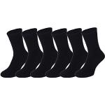 Reduzierte Schwarze Thermo-Socken für Herren Größe 43 für den für den Winter 