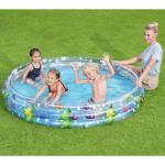 Blaue Bestway Inflatables Deep Dive Runde Planschbecken & Kinderpools aus PVC 