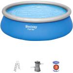Weiße Bestway Inflatables Runde Poolsets & Pool Komplettsets aufblasbar 