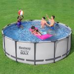 Bestway Inflatables Runde Stahlwandpools & Frame Pools 1-teilig 