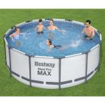Bestway Inflatables Steel Pro Runde Stahlwandpools & Frame Pools aus Stahl UV-beständig 