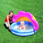 Bestway Inflatables Planschbecken & Kinderpools aus Vinyl mit Dach für Babys 