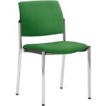 Grüne Moderne PerfectFurn Konferenzstühle & Besucherstühle aus Metall stapelbar Breite 0-50cm, Höhe 50-100cm, Tiefe 50-100cm 