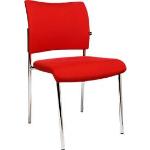 Rote Topstar Konferenzstühle & Besucherstühle gepolstert 2-teilig 