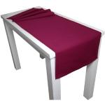 Rote Unifarbene Moderne Beties Tischbänder aus Baumwolle trocknergeeignet 